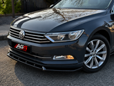 Volkswagen Passat B8 2014-2019 Front Splitter - Gloss Black