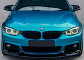 BMW 4 Series F32/F36 2014-2020 M Performance Front Splitter - Gloss Black