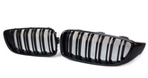 BMW 4 Series F32/F36 M4 Style Front Grill Gloss Black