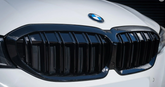 BMW 3 Series G20/G21 2018-2021 (pre-lci) M3 Style Front Grill Gloss Black Double Slat