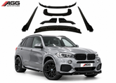 BMW X5 F15 2013-2018 M Sport - Black Knight Full Aero Kit in Gloss Black