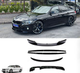 BMW 3 Series F30 2012-2018 Gloss Black Full Aero Body Kit - Diffuser 00___