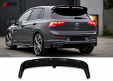 Volkswagen Golf Mk8 R Line GTD GTI 2020-2024 Rear Club Sport Style Spoiler - Gloss Black
