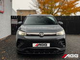 Volkswagen Tiguan Mk3 R Line 2024+ Front Splitter - Gloss black