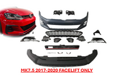 Volkswagon Golf Mk7.5 2017 - 2020 GTD/GTI LOOK Bumper Upgrade - Facelift Mk7.5 Only