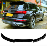 Audi Q7 S-LINE 2020-2024 Upper Rear Spoiler in Gloss Black