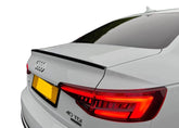 Audi A4 B9 Saloon 2016+ S4 Style Rear Boot Spoiler - Gloss Black