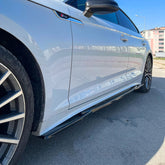 Audi A5 S Line/S5 B9.5 2020-2023 Side Extensions - Gloss Black