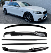 BMW 5 Series F10 2013-2017 M Sport M Performance Body Kit - Gloss Black