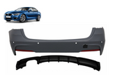 BMW 3 Series F30 M-Sport 2012 - 2019 Rear Bumper - Upgrade From SE to M Sport Look