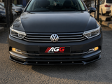 Volkswagen Passat B8 2014-2019 Front Splitter - Gloss Black