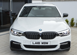 BMW 5 Series G30/G31 Pre LCI 2018-2020 M Sport Front Splitter - Gloss Black