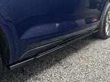 AUDI Q5 S-LINE / SQ5 MK2 2017-2024 Side Extensions - GLOSS BLACK