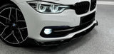 BMW 3 Series F30 SE LCI 2016- 2019 Front Splitter - Gloss Black