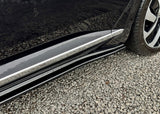 Volkswagen Arteon 2017-2020 Side Skirt Extensions - Gloss Black