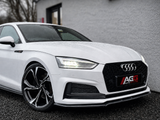 Audi A5 S Line/S5 2016-2019 Front Splitter - Gloss Black