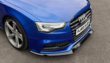 Audi A5 S Line B8.5 2012-2016 Front Splitter - Gloss Black