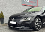 Volkswagen Arteon R Line 2017-2020 Front Splitter - Gloss Black