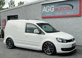 Volkswagen Caddy MK3 Front Splitter - Gloss Black