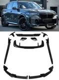 BMW X5 G05 LCI M Sport 2023+ Gloss Black Aero Kit