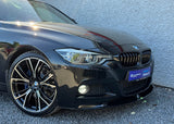 BMW 3 Series F30 F31 F35 M Sport M Performance Front Splitter - Gloss Black