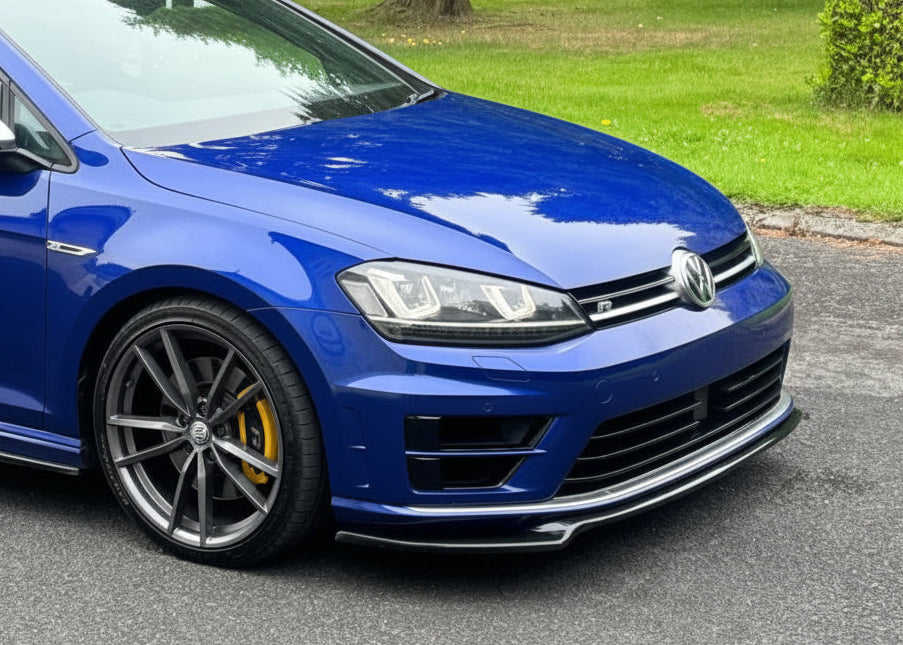 Volkswagen Golf MK7 R / R Line 2013-2016 Front Splitter - Gloss Black