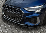 Audi A3 8Y S Line/S3 2020-2024 Front Splitter - Gloss Black