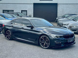 BMW 5 Series G30 Pre LCI 2017-2020 Full Aero Body Lip Kit V1 STYLE REAR DIFFUSER - Gloss Black