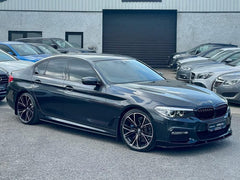 BMW 5 Series G30 Pre LCI 2017-2020 Full Aero Body Lip Kit V1 STYLE REAR DIFFUSER - Gloss Black