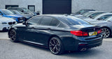 BMW 5 Series G30 Pre LCI 2017-2020 Full Aero Body Lip Kit V1 STYLE REAR DIFFUSER - Gloss Black