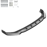 AUDI Q5 S-LINE / SQ5 MK2 FACELIFT 2020-2024 FRONT SPLITTER - GLOSS BLACK