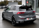 Volkswagen Golf Mk8 R Line GTD GTI 2020-2024 Rear Club Sport Style Spoiler - Gloss Black