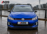 Volkswagen Golf MK7.5 2017 - 2019 GTD/GTI Front Splitter - Gloss Black