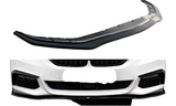 BMW 5 Series G30/G31 2017-2019 (pre-LCI) Front Splitter M Sport - Gloss Black