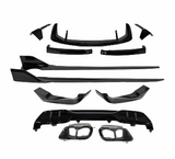 BMW X5 G05 LCI M Sport 2023+ Gloss Black Aero Kit