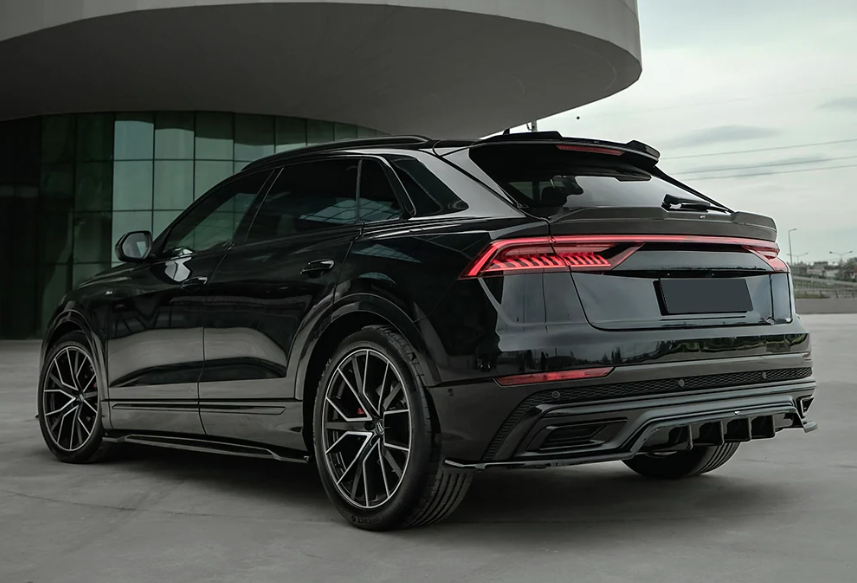 Audi Q8 Mk1 S Line 2018-2023 Full Kit In Gloss Black