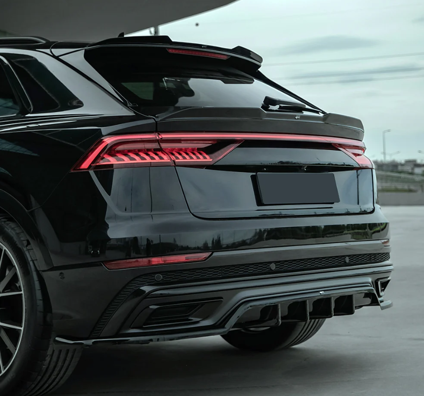 Audi Q8 Mk1 S Line 2018-2023 Full Kit In Gloss Black