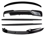 BMW 5 Series F10 2013-2017 M Sport M Performance Body Kit - Gloss Black
