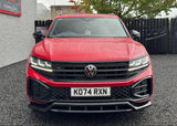 Volkswagen Touareg MK3 Facelift R Line 2024+ Front Splitter In Gloss Black