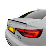 Audi A4 B9 Saloon 2016+  S4/OEM Style Rear Spoiler Gloss Black