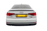 Audi A4 B9 Saloon 2016+  S4/OEM Style Rear Spoiler Gloss Black