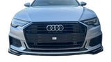 Audi A6 C8 S-Line/ S6 C8 Sedan-Avant 2018+ Front Splitter 1 Pcs Style