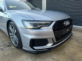 Audi A6 C8 S-Line/ S6 C8 Sedan-Avant 2018+ Front Splitter 1 Pcs Style