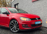 Volkswagen Golf MK7 Standard Model R/R Line 2012-2016 V3 Front Splitter - Gloss Black