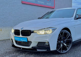 BMW 3 Series F30 F31 F35 M Sport M Performance Front Splitter - Gloss Black