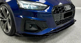 Audi A5 S Line/S5 B9.5 2020-2023 Front Splitter - Gloss Black