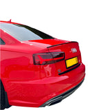 Audi A6 C7/C7.5 Saloon Boot Spoiler - Gloss Black