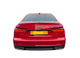 Audi A6 C8 2019+ OEM Style Rear Boot Spoiler - Gloss Black