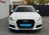 Audi A4 B9 S Line/S4 2016 - 2019 Front Splitter - Gloss Black
