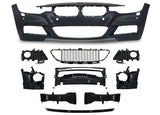 BMW 3 Series F30 M-Sport 2012 - 2019 Front Bumper - Upgrade From SE to M Sport Look